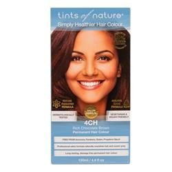 Naturalna farba do włosów Tints of Nature – 4CH Czekoladowy brąz