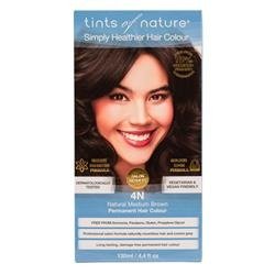 Naturalna farba do włosów Tints of Nature – 4N Naturalny średni brąz