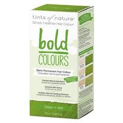 Półtrwała farba do włosów Tints of Nature BOLD Colours – Zielona